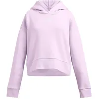 Under Armour Rival Fleece Crop Kapuzenpullover - Salt Purple