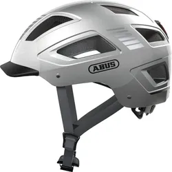 Fahrradhelm ABUS "HYBAN 2.0" Gr. L, silber (signal silber), Helme, L Kopfumfang: 56cm - 61cm