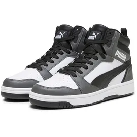 Puma Rebound V6 High-Top Puma White/Puma Black/Shadow Gray 42