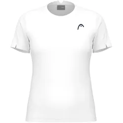 Head Tennis-Shirt Play Tech Uni (Mesh-Einsätze) weiss Damen