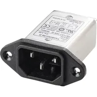 TRU Components TC-10101440 Netzfilter mit Kaltgerätebuchse 250 V/AC 10