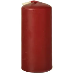 PAPSTAR Stumpenkerzen 9 cm bordeaux