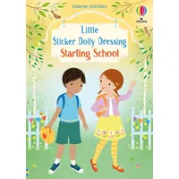 Usborne Verlag Little Sticker Dolly Dressing Starting School