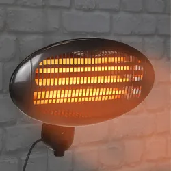 Elektrischer Wandheizstrahler - Thermostatsteuerung - automatischer Überhitzungs...