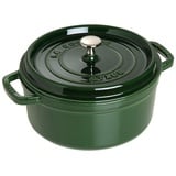 STAUB Cocotte, Cast Iron, Basilikum/Grün, 26 cm