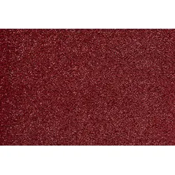 Teppichboden ANDIAMO "Velours Verona", rot, B:500cm H:6mm L:350cm, Kunstfaser, Teppiche, Uni Farben, Breite 400 cm oder 500 cm, strapazierfähig, pflegeleicht