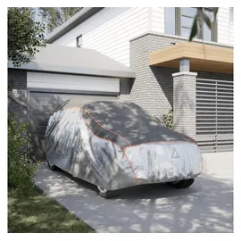 vidaXL Stoffgarage SUV Hagelschutz Voll XL Grau & Silbern