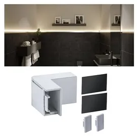 Paulmann LumiTiles Zubehör Profil Top Abdeckung 40x40mm Telegrau