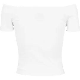 URBAN CLASSICS Damen T-Shirt Weiß L