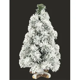 I.GE.A. Weihnachtsdeko Dekobaum 38 cm grün/weiß