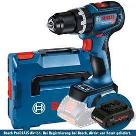 Bosch GSB 18V-90 C Professional ohne Akku + L-Boxx 06019K6102