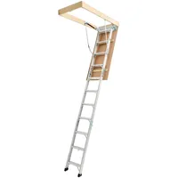 Vevor Bodenleiter, Tragkraft 170 kg, Dachbodenleiter höhenverstellbar von 3