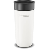 Alfi THERMOcafé by THERMOS TC DAILY DRINKING MUG 0,36l, Thermobecher Edelstahl, Isolierbecher mit zerlegbarem Verschluss, Kaffeebecher to Go Thermo, auslaufsicher, 6h heiß 12h kalt, BPA-frei