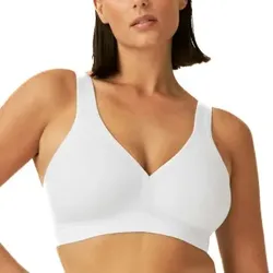 NATURANA BH Athleisure Soft Bra Weiß Baumwolle B100 Damen