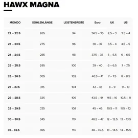 Atomic Hawx Magna 110 S Herren Skischuhe Grau 26