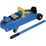 Silverline Rangierwagenheber Stahl 2 t blau/schwarz/gelb