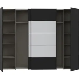 Forte Narago 270 x 210 x 61 cm schwarz/weiß