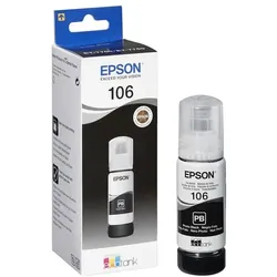 Epson Tintenflasche »106/T00R14« Foto schwarz schwarz