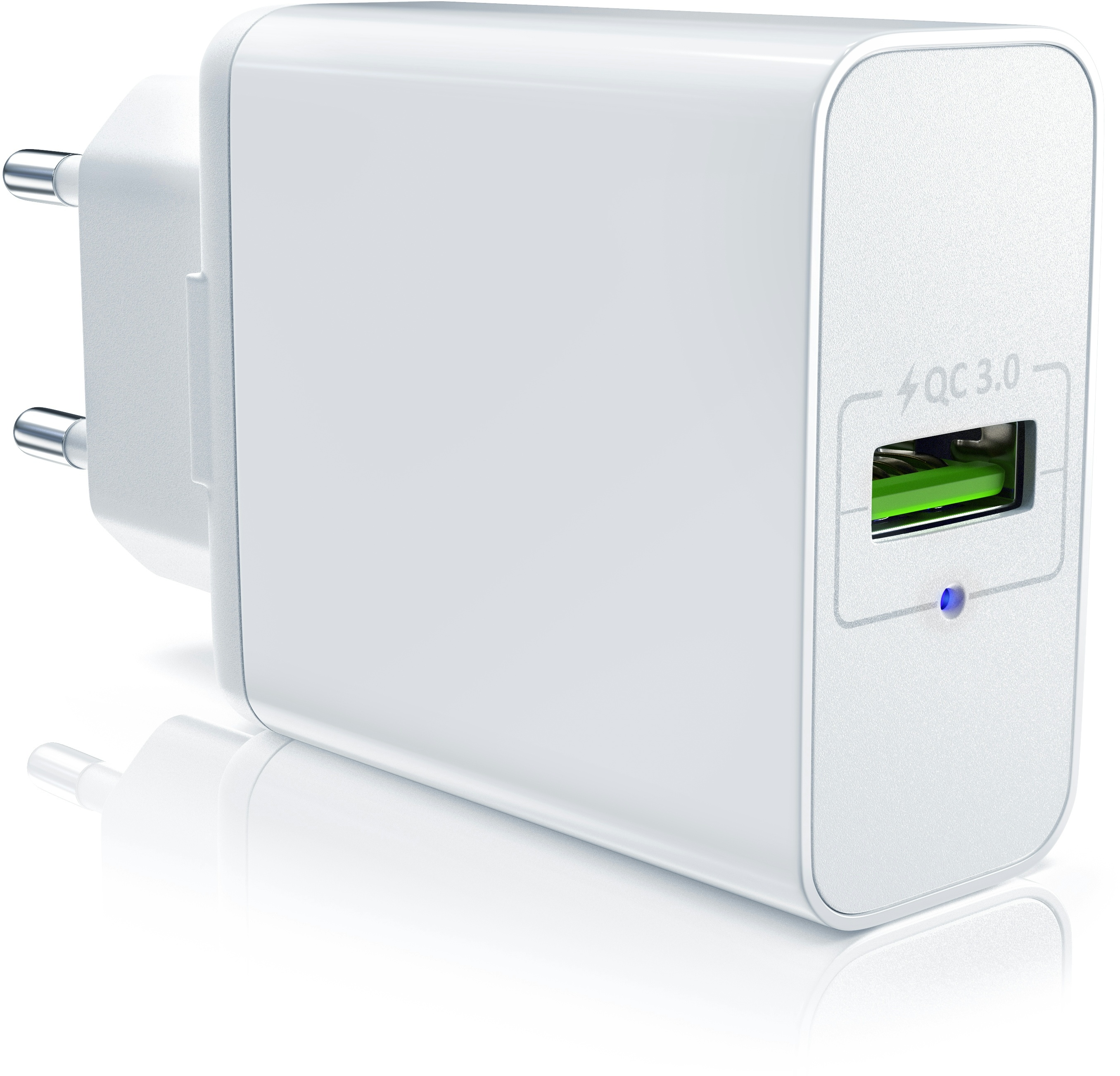 Aplic USB Ladegerät mit Schnellladefunktion - Netzteil mit Quick Charge 3.0 - Smart Charge Solid Charge Laden - für Handys, Smartphones, Tablets UVM.
