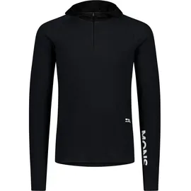 Mons Royale Herren Temple Merino Hoodie (Größe M, schwarz)