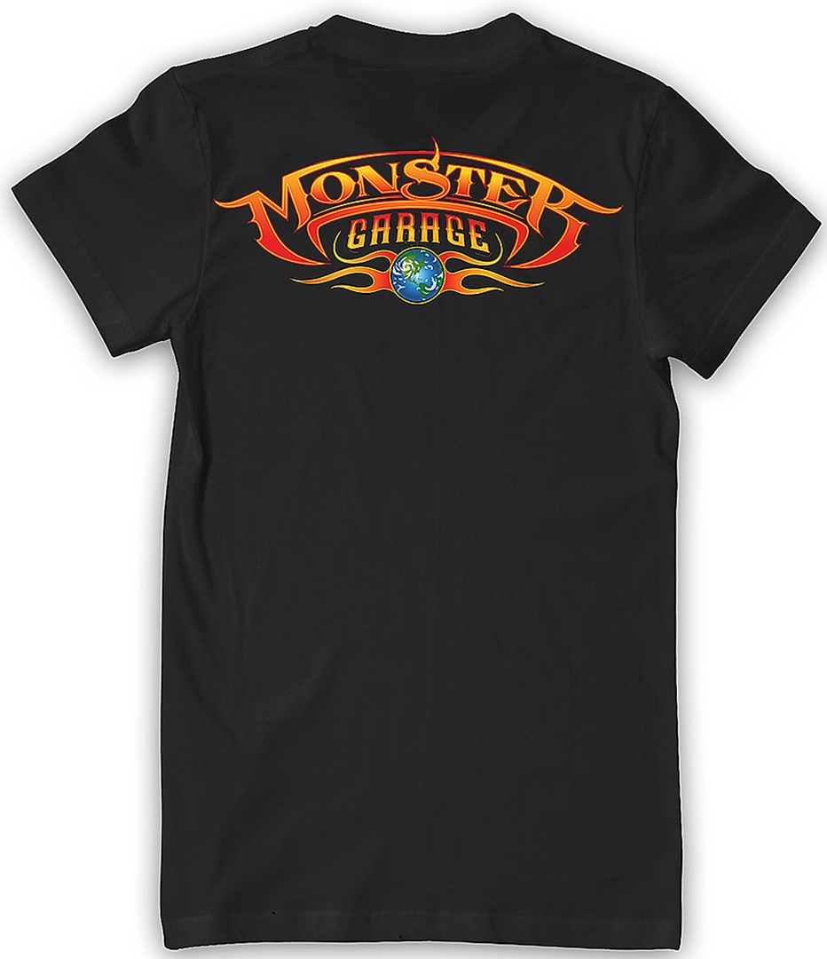 Monster Garage Basic Logo T-Shirt, schwarz, Größe 3XL