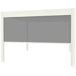 Weide Sonnenrollo für Weide Pergola | weiß