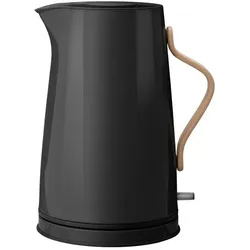 Stelton Wasserkocher Emma 1200 ml Stahl Schwarz 17,5 cm