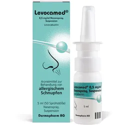 Levocamed 0,5 mg/ml Nasenspray Suspension 5 ml