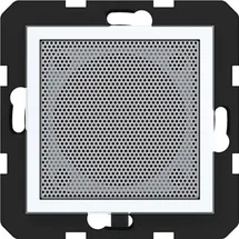 Hager WAN6211WG Lautsprecher für Radio Touch A.x/C.x, lichtweiß glänzend