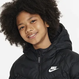 Nike Sportswear Jacke mit Kapuze und Synthetikfüllung für ältere Kinder - Schwarz, XL