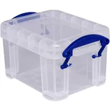 Really Useful Box Aufbewahrungsbox 0,14 Liter transparent 9,0 x 6,5 x 5,5 cm