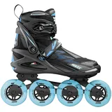 ROCES Helium TIF Inline Skates, Black-Azure, 36