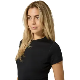 super.natural Bio Slim Fit Kurzarm-T-Shirt schwarz XL