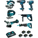 Makita DLX7013PT1 Schnurloses Combo-Set