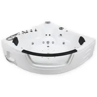 Home Deluxe Laguna L Whirlpoolbadewanne 157 x 157 cm WH-LA/LW