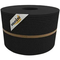 zaunzu® Sichtschutzstreifen 50 m x 19 cm schwarz PP