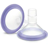 Lansinoh Saugaufsätze für Lansinoh Milchpumpen - Größe S (21 mm), 2 Stück
