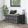 Homcom Schuhbank 76,5 x 38 x 38 cm grau / grau