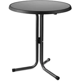 Beautissu Stehtisch Ø60 x 70 cm Anthrazit