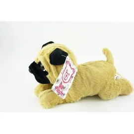 l und b plüsch L&B Mops 23 cm Beige