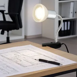 ETC Shop Klemmlampe Weiß 2 St.