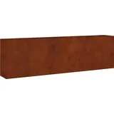 vidaXL Hochbeet 280 x 40 x 80 cm Cortenstahl