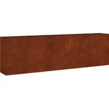 vidaXL Hochbeet 280 x 40 x 80 cm Cortenstahl