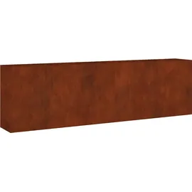 vidaXL Hochbeet 280 x 40 x 80 cm Cortenstahl