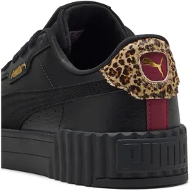 Puma Carina 3.0 Animal Flair Damen Schwarz/Gold 37