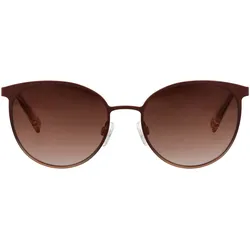 Sonnenbrille BRENDEL EYEWEAR "BRENDEL eyewear Sonnenbrille", Damen, Gr. One Size, harmonisches braun verlauf, Brillen