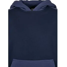 URBAN CLASSICS 2-tone Fake Raglan Kapuzenpullover Mid Night Navy / Dark blue 110-116 cm