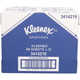 Kleenex Kosmetiktücher Boxen 3-lagig 12 x 48 St.