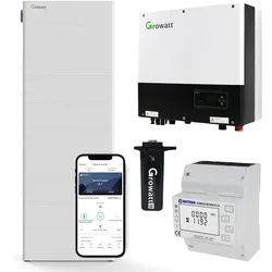 Growatt SPH6000TL3-BH-UP 0% MwSt §12 III UstG 6kW Hybrid Wechselrichter mit 23.0...