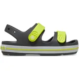 Crocs - Crocband Cruiser Sandale, Kleinkind - Grau und Gelb Sandalen - Grau